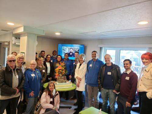 Peterson Place 1-year anniversary of modular homes & Fraserside's 50th Anniversary celebration