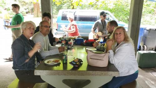 Fraserside organized a picnic for its employees and persons served on June 15, 2022, at Queens Park in New Westminster