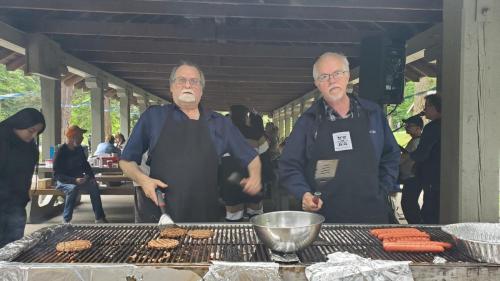 Attendees included Fraserside's employees, persons served, Board members, and other guests
