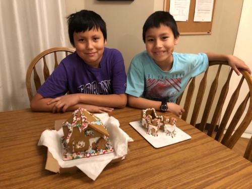 Children at the Family Emergency Shelter enjoyed some arts and crafts activity, received presents and had a happy holiday season