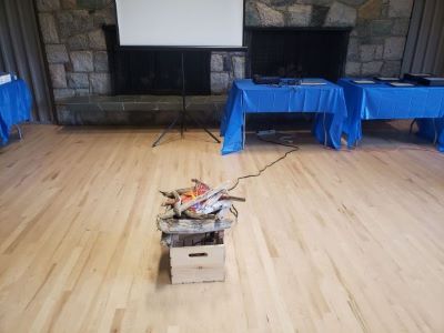 Fraserside employees took part in the Sacred Fire exercise to understand how removing children from a community impacts its people
