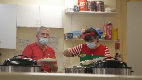 Holiday Dinner at New Leaf Clubhouse